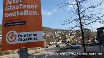 Quote nicht erreicht: Steht das  schnelle Internet in Calw jetzt auf der Kippe?