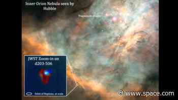 James Webb Space Telescope reveals how stellar blasts of radiation stunt planet birth
