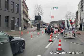 Brusselsepoortstraat vrijdag deels afgesloten door gevaarlijk overhellende schoorsteen