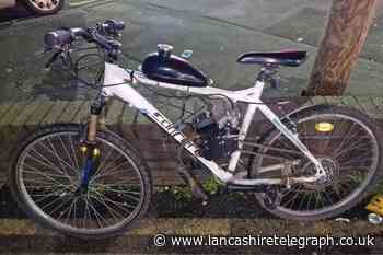 Blackburn police find bike with ‘dangerous’ modifications