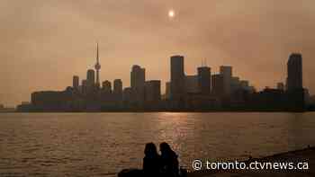 Smoky skies over parts of Ontario likely wildfire related: Environment Canada