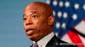 FBI raids home of NYC Mayor Eric Adams' aide
