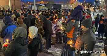 Hundreds honour Fort Saskatchewan mom and wife killed in Edmonton U-Haul hit-and-run