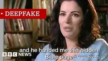 The celebrities 'deepfaked' for US influencer's ads