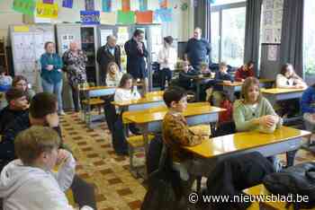 Klas van juf Margot genieten van uitwisseling met Waalse leerlingen