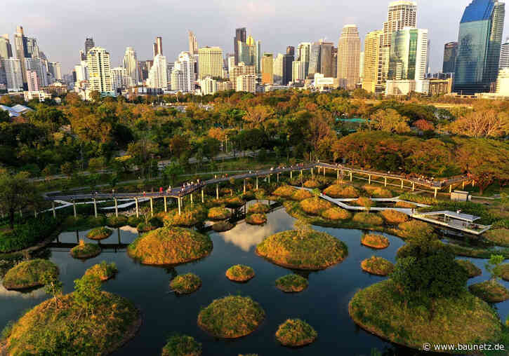 Urbane Schwammlandschaft - Parkgestaltung in Bangkok von Turenscape und Arsomsilp ist Landschaft des Jahres