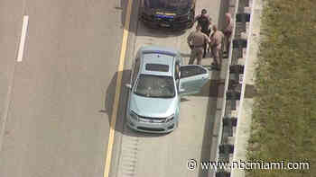 Car found riddled with bullets after shooting on Florida's Turnpike in Miami-Dade