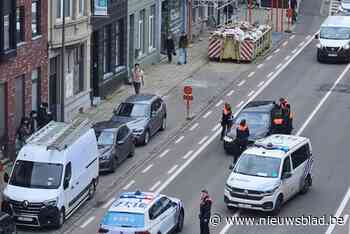 Naamsesteenweg even afgesloten voor arrestatie: “Vrouw weigerde alle medewerking”