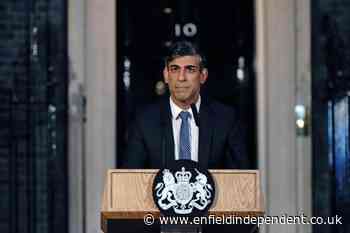 What did Rishi Sunak announce in Downing Street statement?