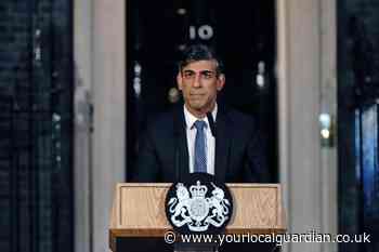 What did Rishi Sunak announce in Downing Street statement?