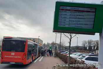Grüne bemängeln die Beschilderung am ZOB Warburg
