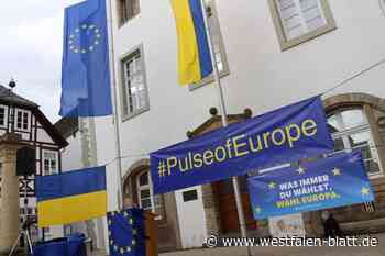 Proteste gegen Ukraine-Krieg im Kreis Höxter: Liebe statt Raketen?