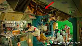 Adam Sandler's 'Spaceman' used NASA artifacts to create sci-fi film's spaceship