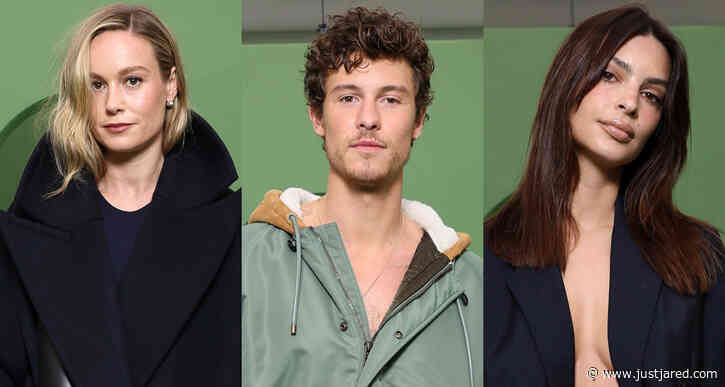 Shawn Mendes Joins Brie Larson, Emily Ratajkowski & More Stars at Loewe Fashion Show in Paris!