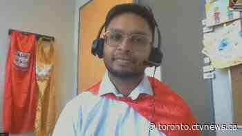 How a doctor from Scarborough is raising money, and awareness, for capes for kids in a unique way