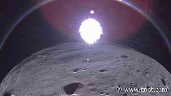 Odysseus Lunar Lander Sent a Farewell Photo of Earth: Now What?     - CNET