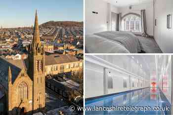 Apartment inside former Accrington church on the market