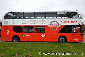 TfL Superloop SL2 route from Woolwich to Walthamstow