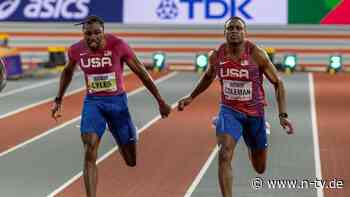 Extrem knappes Finish: Coleman gewinnt WM-Showdown der Sprintstars