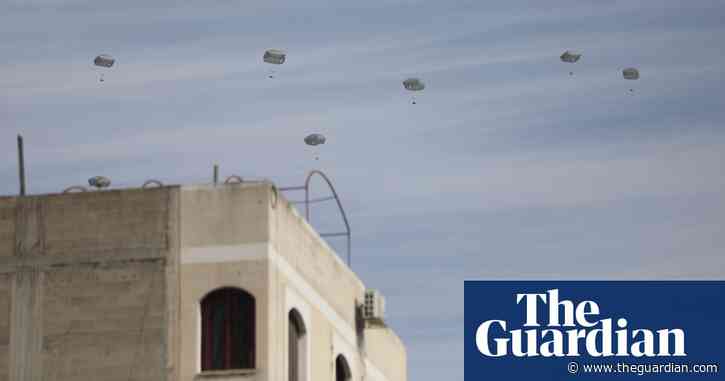 Gaza airdrops might not be necessary if Israel faced more pressure on aid