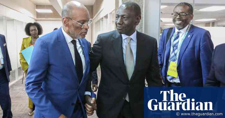 Kenya signs deal in attempt to rescue plan for deployment of 1,000 police officers to Haiti