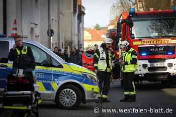Großeinsatz: Sieben Menschen retten sich aus brennendem Haus