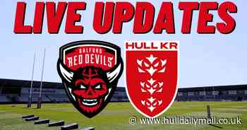 Salford Red Devils v Hull KR live updates: Rovers chase third successive victory