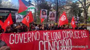 A Roma corteo pro-Palestina: "Governo Meloni complice del genocidio"