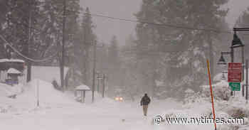 Thousands Are Without Power in California and Nevada Amid Heavy Snowfall