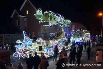 Lekker weer, puike organisatie en een massa tevreden toeschouwers op lichtstoet in Vlijtingen
