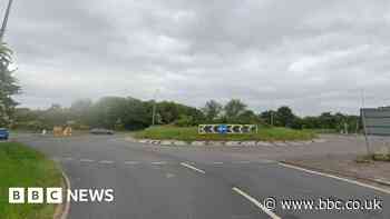 Man, 80, dies in 'serious' roundabout collision