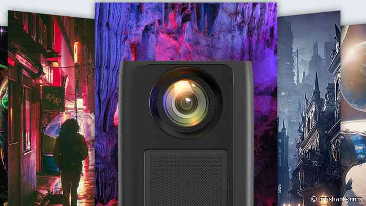 Stream on the big screen with this Bluetooth projector for only $170