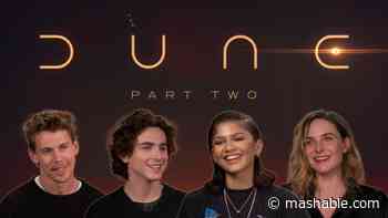 Dune: Part 2 - Timothée Chalamet, Zendaya and the cast discuss their physical transformations and learning the Fremen language.