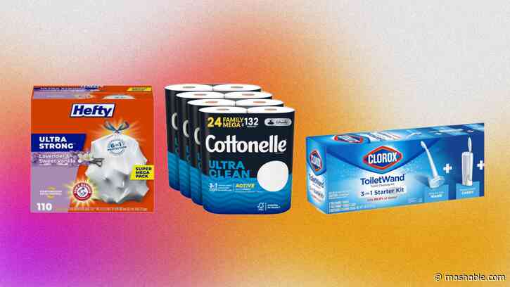 Score a $15 Amazon credit when you spend $60+ on spring cleaning supplies