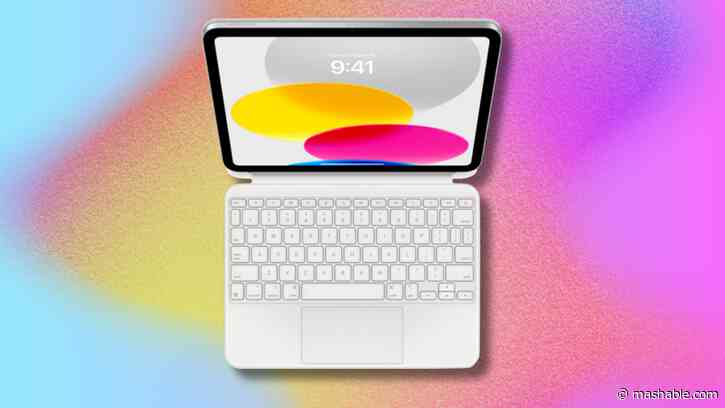 Grab this open-box Magic Keyboard Folio for iPad 10th-Gen for $99