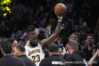 LeBron James surpasses 40,000 career points as NBA legend burnishes legacy
