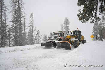 West Coast braces as blizzard in California's Sierra Nevada brings nonstop snow, dangerous conditions