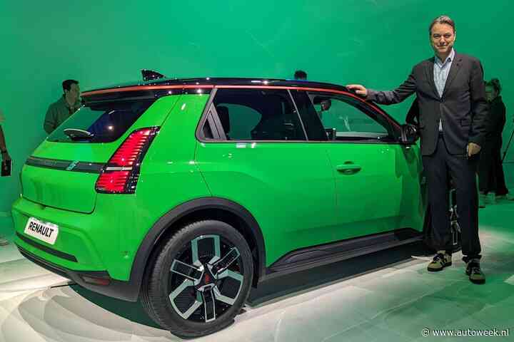 Laurens van den Acker: ‘Retromodel als Renault 5 is erop of eronder’