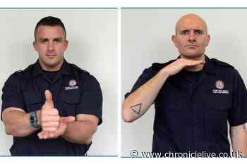 Firefighters launch life-saving sign language training inspired by work with two Newcastle schools