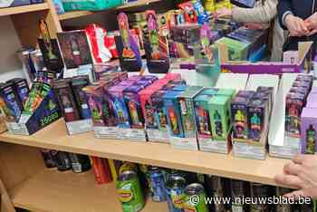 Bijna 900 illegale vapers in beslag genomen in drie nachtwinkels