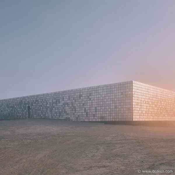 Bilgin Architects shrouds solar farm hub with mirrored steel in Turkey