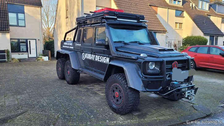 Autoblog Spot van de Week: Mercedes G55 AMG 6×6