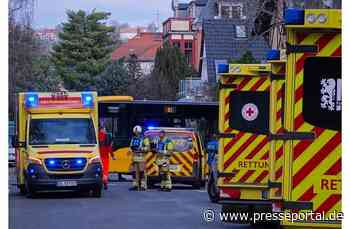 FW Dresden: Mehrere Verletzte bei Verkehrsunfall