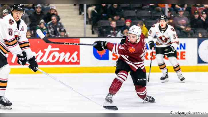 Hitmen edged 2-1 by Rebels in Saturday night clash in Red Deer
