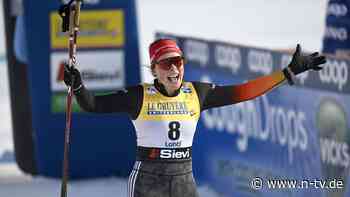 Ski-Langläuferin überglücklich: Rydzek stürmt vollkommen überraschend aufs Podest