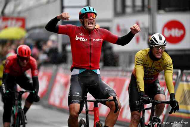Beresterke Jarne Van De Paar sprint knap naar tweede profzege in GP Monseré: “Ik kon me geen betere lead-out wensen”