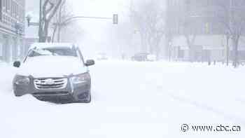 Snowstorm closes some highways, travel not recommended in parts of south and central Sask.