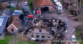 Putten helpt gezin na verwoestende brand in woonboerderij: ‘Dit is toch je grootste nachtmerrie’