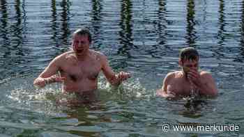 Eisbaden: EZ-Reporter wagt den Selbstversuch