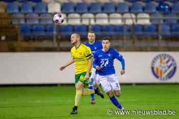 Anton Blockx en Witgoor zien tegen Geel winnende doelpunt op de paal stranden: “Ei zo na pakten we de zege”